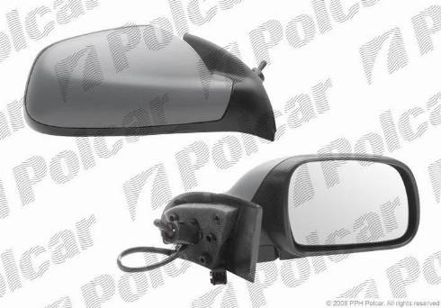 Polcar 5710522M - Ārējais atpakaļskata spogulis www.autospares.lv