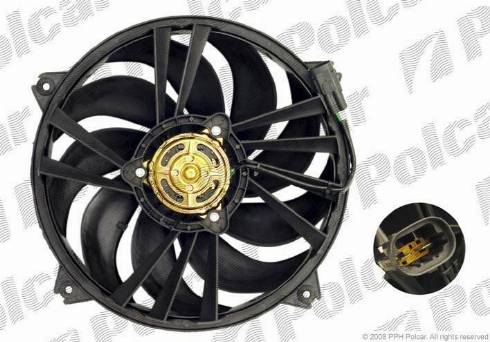 Polcar 571023W2 - Ventilators, Motora dzesēšanas sistēma www.autospares.lv