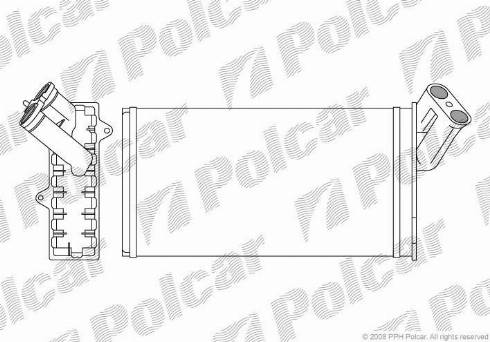 Polcar 5786N81X - Siltummainis, Salona apsilde www.autospares.lv