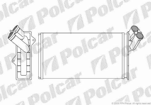 Polcar 5786N8-1 - Siltummainis, Salona apsilde www.autospares.lv