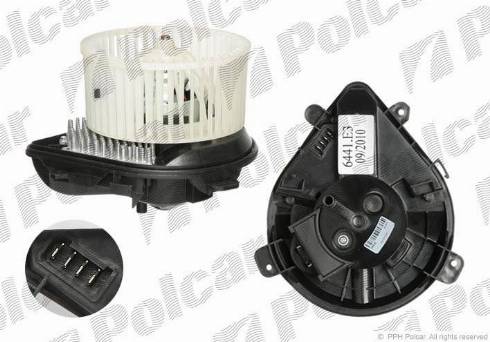 Polcar 5786NU-2 - Salona ventilators www.autospares.lv