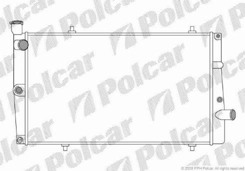 Polcar 573708A4 - Eļļas filtrs www.autospares.lv