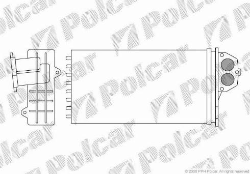 Polcar 5723N81X - Siltummainis, Salona apsilde www.autospares.lv