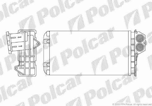 Polcar 5723N8-1 - Siltummainis, Salona apsilde www.autospares.lv