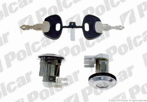 Polcar 5722Z-12 - Slēdzenes cilindrs www.autospares.lv