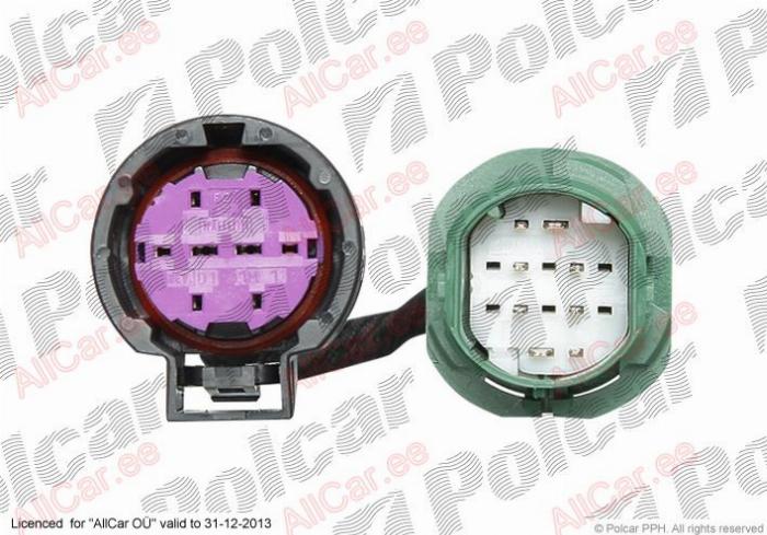 Polcar 5770099E - Vadu komplekts, Pamatlukturis www.autospares.lv