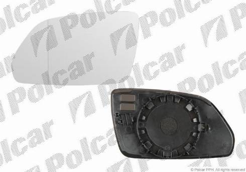 Polcar 6922545M - Ārējais atpakaļskata spogulis www.autospares.lv