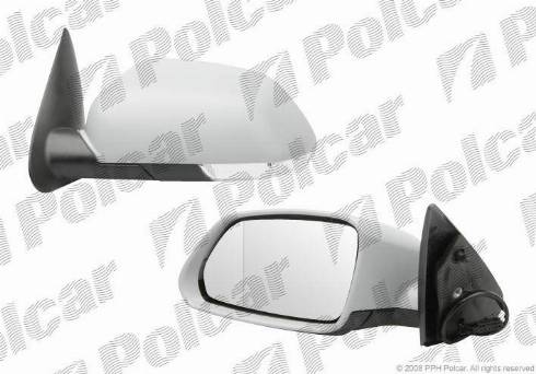 Polcar 6922514M - Ārējais atpakaļskata spogulis www.autospares.lv