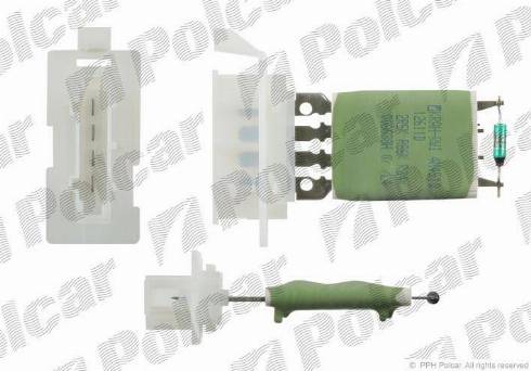 Polcar 6530KST1X - Regulators, Salona ventilators www.autospares.lv