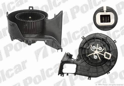 Polcar 6530NU1X - Salona ventilators www.autospares.lv