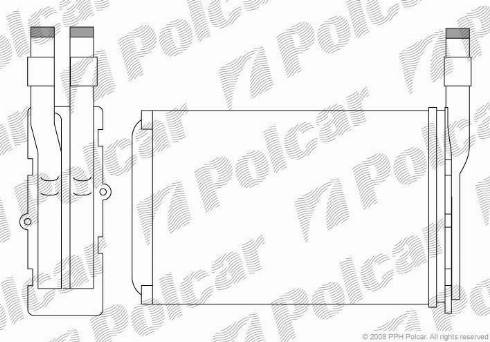 Polcar 6005N8-1 - Siltummainis, Salona apsilde www.autospares.lv