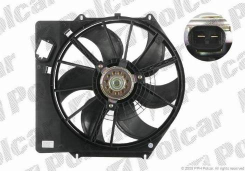 Polcar 600623W3 - Ventilators, Motora dzesēšanas sistēma www.autospares.lv