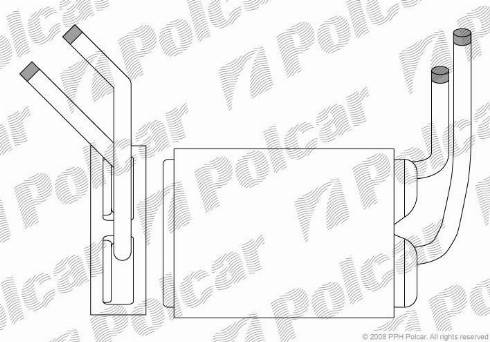 Polcar 6003N8-1 - Siltummainis, Salona apsilde www.autospares.lv