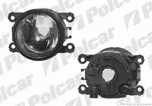 Polcar 6012290E - Miglas lukturis www.autospares.lv