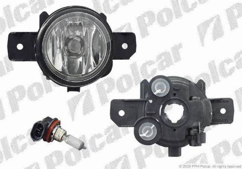 Polcar 6037300E - Miglas lukturis www.autospares.lv