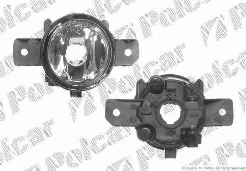 Polcar 603730 - Miglas lukturis www.autospares.lv