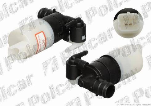 Polcar 6037PS-1 - Water Pump, window cleaning www.autospares.lv