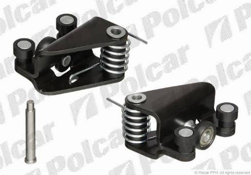 Polcar 6026Z-70 - Virzošais rullītis, Bīdāmās durvis www.autospares.lv