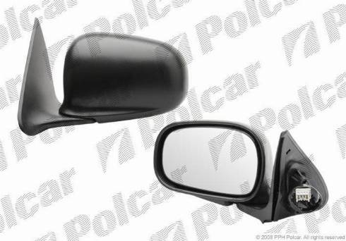 Polcar 6340524M - Ārējais atpakaļskata spogulis www.autospares.lv