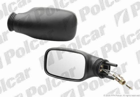 Polcar 6320521M - Ārējais atpakaļskata spogulis www.autospares.lv