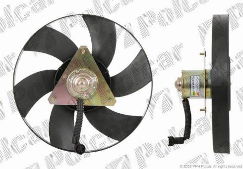 Polcar 671423U1X - Ventilators, Motora dzesēšanas sistēma www.autospares.lv