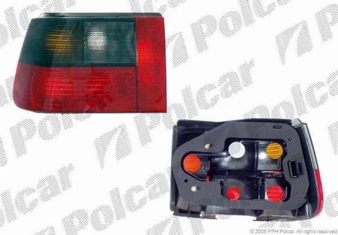 Polcar 6713881H - Aizmugurējais lukturis www.autospares.lv