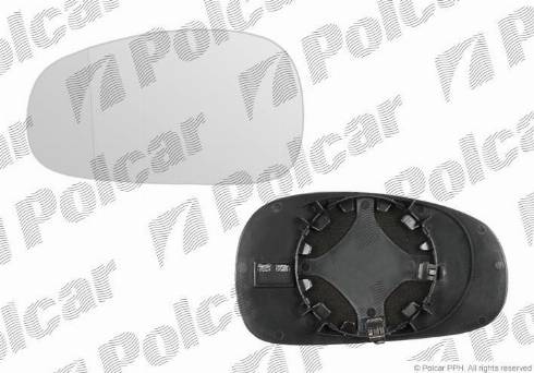 Polcar 6726548M - Ārējais atpakaļskata spogulis www.autospares.lv