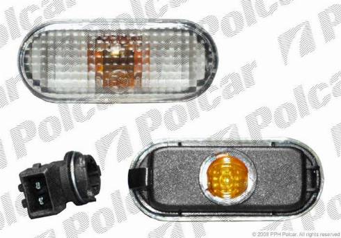 Polcar 6720198E - Pagrieziena signāla lukturis www.autospares.lv