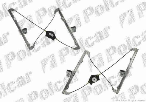 Polcar 6722PSG2 - Stikla pacelšanas mehānisms www.autospares.lv