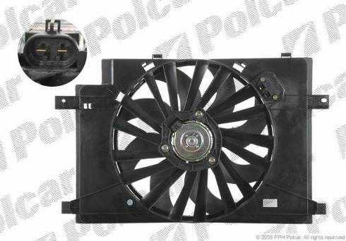 Polcar 140423W3 - Ventilators, Motora dzesēšanas sistēma www.autospares.lv