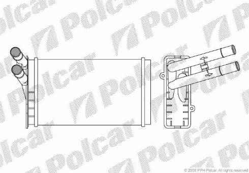 Polcar 1307N81X - Siltummainis, Salona apsilde www.autospares.lv