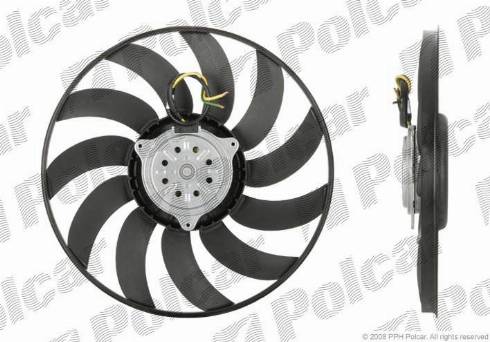 Polcar 133423U1 - Ventilators, Motora dzesēšanas sistēma www.autospares.lv