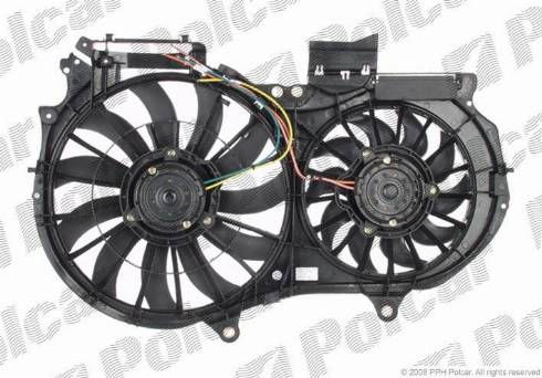 Polcar 133423W2 - Ventilators, Motora dzesēšanas sistēma www.autospares.lv