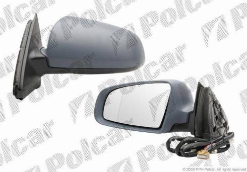 Polcar 1335526M - Ārējais atpakaļskata spogulis www.autospares.lv