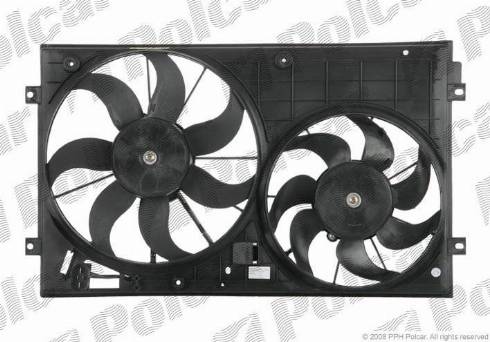 Polcar 133123W1 - Ventilators, Motora dzesēšanas sistēma www.autospares.lv