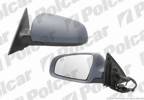 Polcar 1338514M - Outside Mirror www.autospares.lv