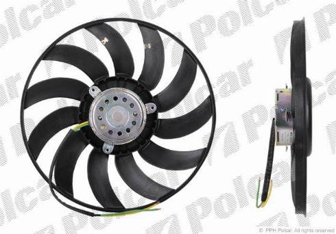 Polcar 133823U1-Q - Ventilators, Motora dzesēšanas sistēma www.autospares.lv