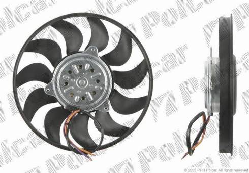 Polcar 133823U2-Q - Ventilators, Motora dzesēšanas sistēma www.autospares.lv