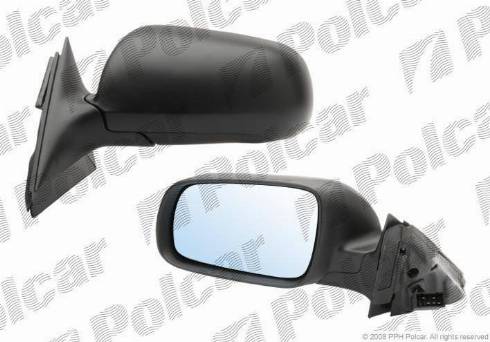 Polcar 1324524M - Ārējais atpakaļskata spogulis www.autospares.lv