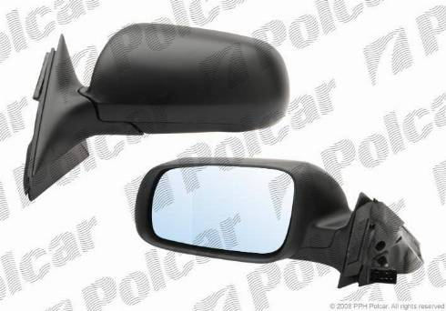 Polcar 1324515M - Ārējais atpakaļskata spogulis www.autospares.lv