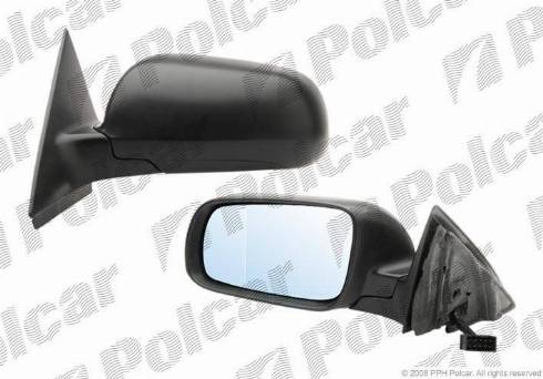 Polcar 1326516M - Ārējais atpakaļskata spogulis www.autospares.lv