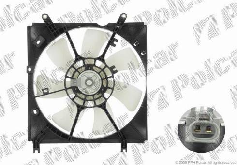 Polcar 814623W3 - Ventilators, Motora dzesēšanas sistēma www.autospares.lv