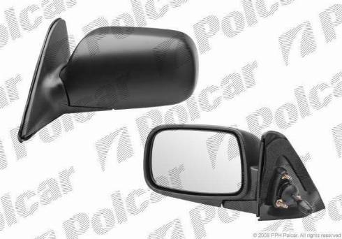 Polcar 8112511E - Ārējais atpakaļskata spogulis www.autospares.lv