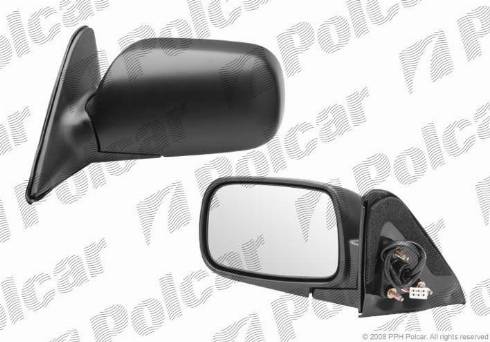 Polcar 8112525M - Ārējais atpakaļskata spogulis www.autospares.lv