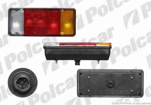 Polcar 3052881E - Aizmugurējais lukturis www.autospares.lv