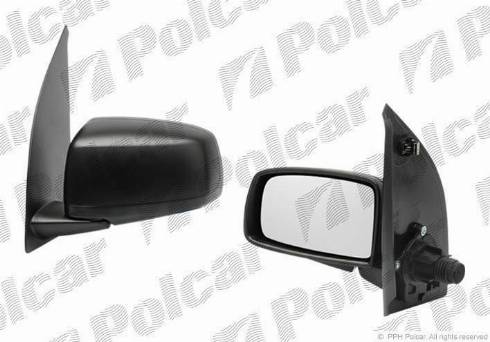 Polcar 300352-E - Ārējais atpakaļskata spogulis www.autospares.lv