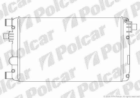 Polcar 3002081X - Radiators, Motora dzesēšanas sistēma www.autospares.lv