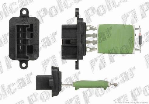 Polcar 3002KST-3 - Rezistors, Salona ventilators www.autospares.lv