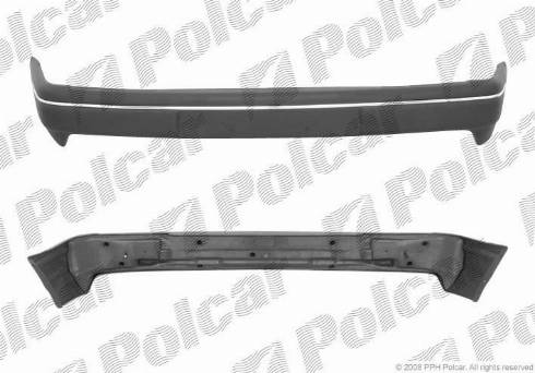 Polcar 320907-1 - Bampers www.autospares.lv