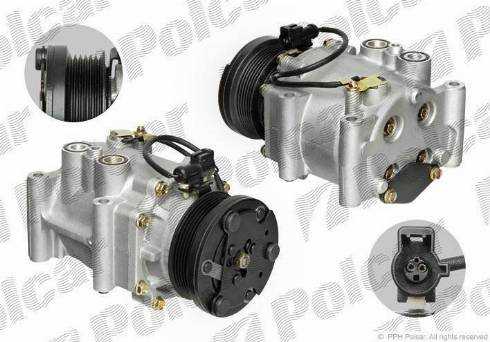 Polcar 3201KS-1 - Kompresors, Gaisa kond. sistēma www.autospares.lv